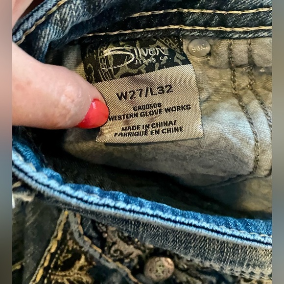 Silver Jeans Suki Flap Medium Wash Bootcut— Size W27/L32 - Picture 11 of 11